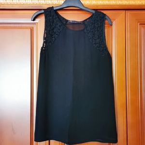 Zara tops with Lace